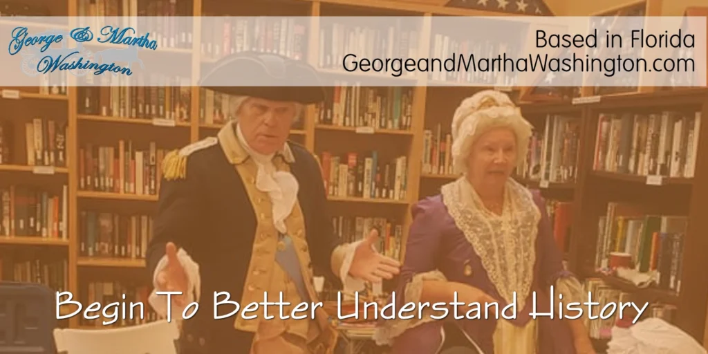 George and Martha Washington Talks