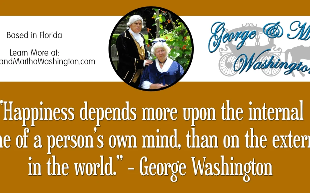 George Washington Quote on Happiness