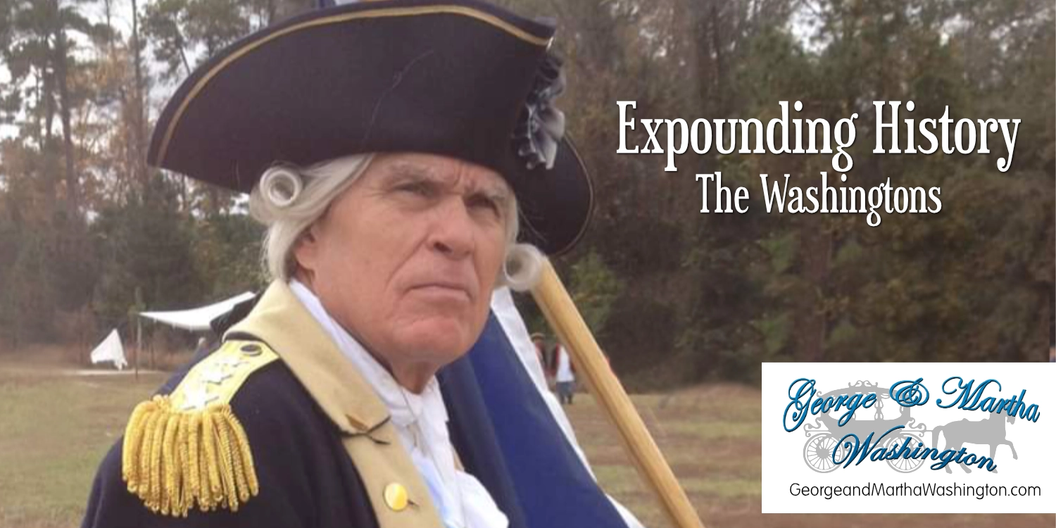 Small Scale Historic Events by George and Martha Washington
